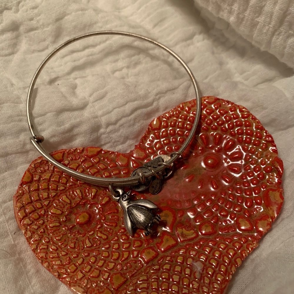 Alex and Ani Silver Penguin Bangle [DISCONTINUED]